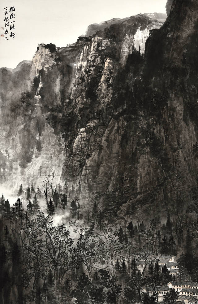 实力派画家李华峰--中国画技法研究院国展创作班导师作品欣赏_全国