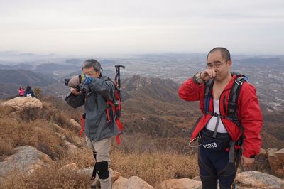 小婶之旅:大地巧手搭积木,苍天匠心绘丹青!--乌合小众24友秋登九华峰 - 天津